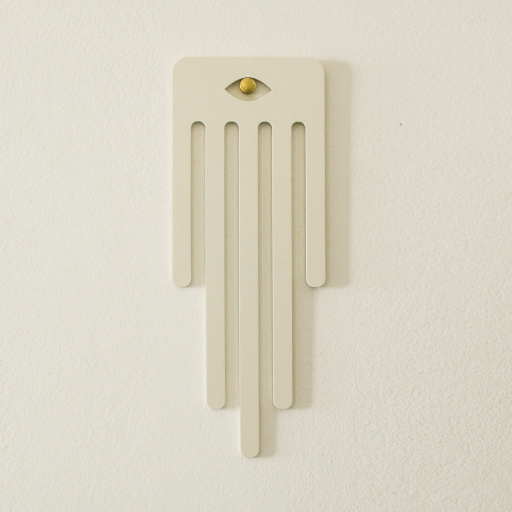 Discover the JUDA Modern Wall Hamsa – a minimalist reinterpretation of the traditional Jewish symbol. Crafted in Israel from laser-cut iron with a refined gold-plated brass accent, this Hamsa blends heritage with contemporary design. A perfect addition to modern Judaica collections and spiritual home decor.