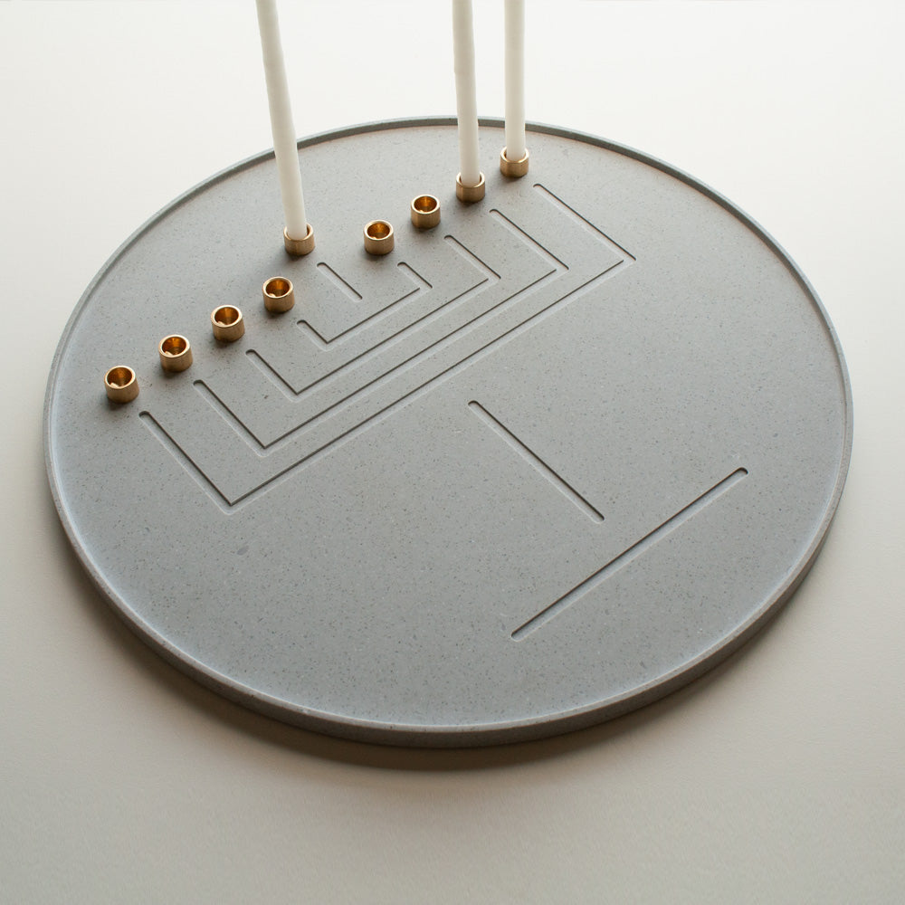Menorah - Plate